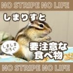 要注意な食べ物